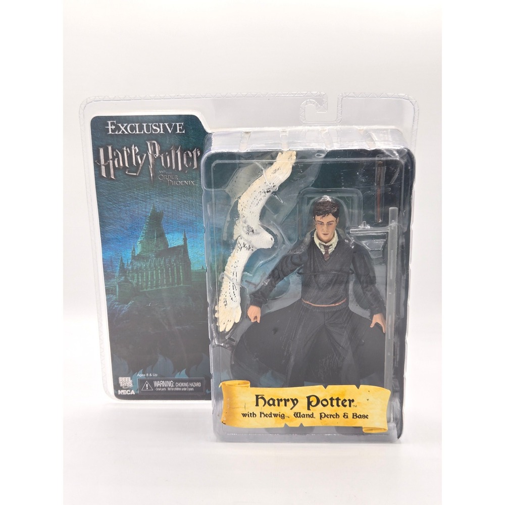 Harry Potter Order of Phoenix NECA‎ Action Figure w Hedwig Exclusive